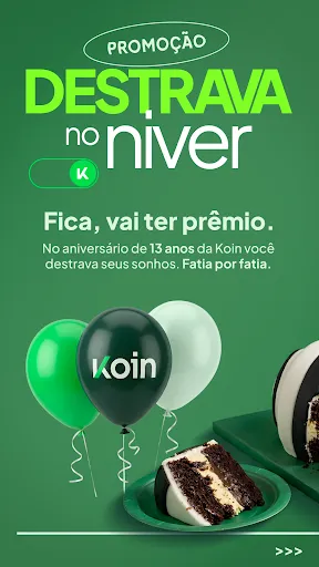 Скриншот 1 — Koin: Crédito e Pix parcelado