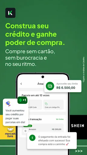 Скриншот 3 — Koin: Crédito e Pix parcelado