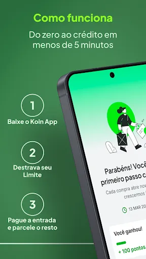 Скриншот 5 — Koin: Crédito e Pix parcelado