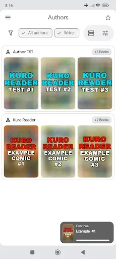 Скриншот 5 — Kuro Reader+ Pro