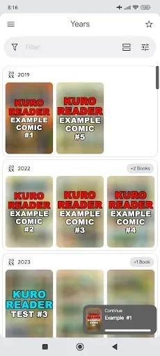 Скриншот 7 — Kuro Reader+ Pro