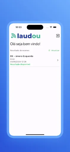 Скриншот 2 — Laudou Resultados de Exame