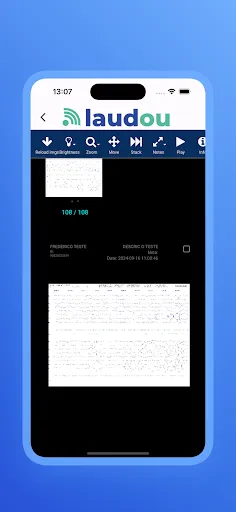 Скриншот 4 — Laudou Resultados de Exame