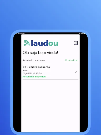 Скриншот 8 — Laudou Resultados de Exame