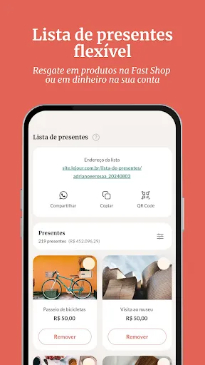 Скриншот 4 — Lejour - Lista de Casamentos