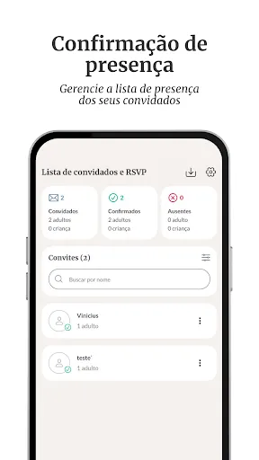 Скриншот 5 — Lejour - Lista de Casamentos