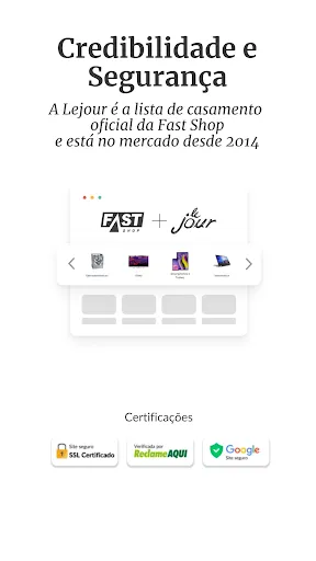 Скриншот 6 — Lejour - Lista de Casamentos