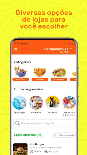 Скриншот 2 — Litoral na Mesa - Delivery