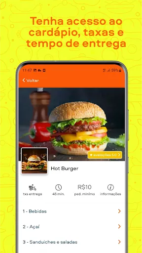 Скриншот 4 — Litoral na Mesa - Delivery