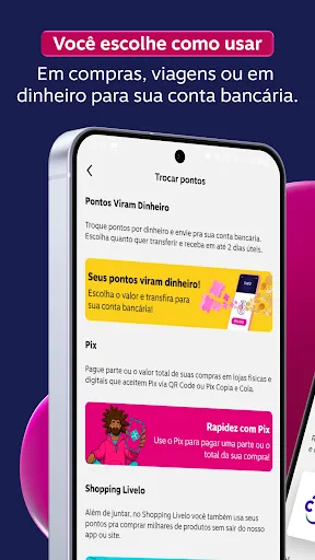 Скриншот 7 — Livelo: juntar e trocar pontos