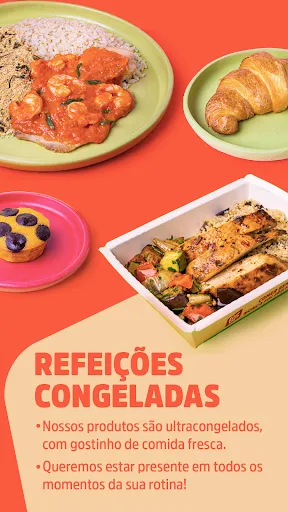 Скриншот 2 — Liv Up – Comida Saudável