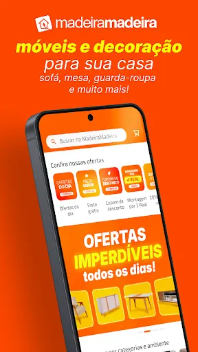 Скриншот 1 — MadeiraMadeira: Comprar Móveis