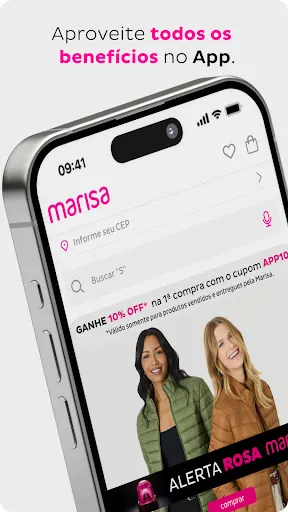 Скриншот 2 — Marisa: Roupas, Calçados, Moda