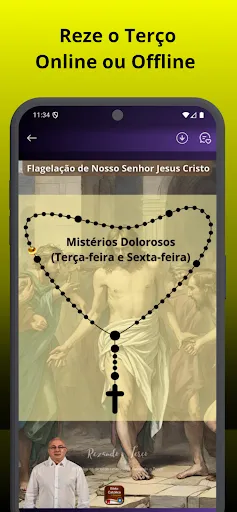 Скриншот 1 — Bíblia Sagrada Católica Oração