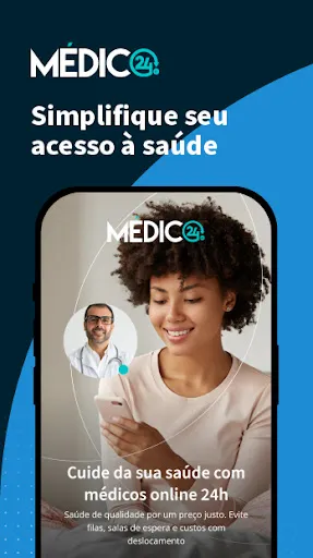 Скриншот 1 — Médico24hs - Consulta Online
