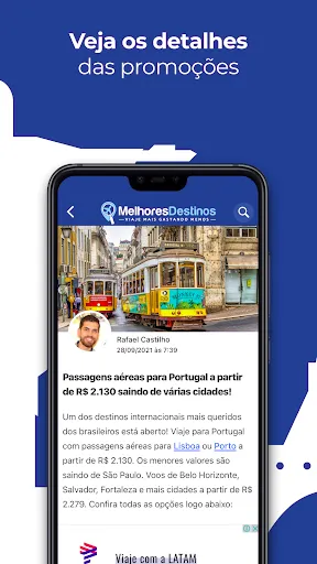 Скриншот 3 — Melhores Destinos: Viagens