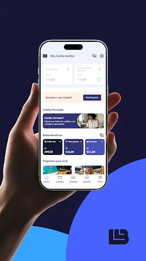 Скриншот 2 — Bullla: Crédito com benefícios