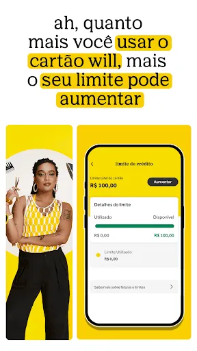 Скриншот 4 — Banco will: Cartão de crédito
