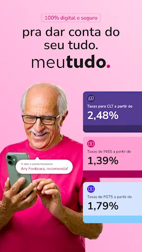 Скриншот 1 — meutudo. Empréstimo CLT e INSS