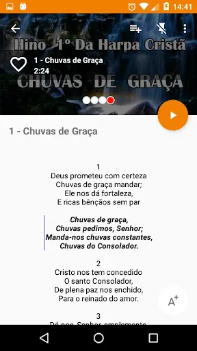 Скриншот 2 — Harpa cristã + Corinhos