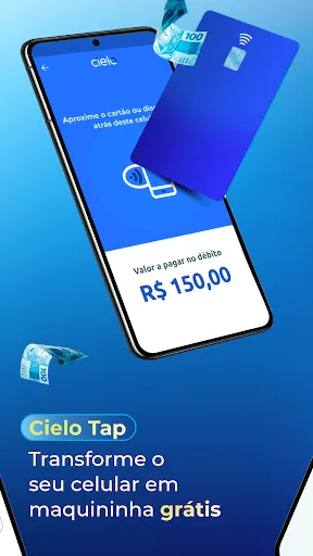 Скриншот 2 — Cielo: Maquininha, Tap e Link