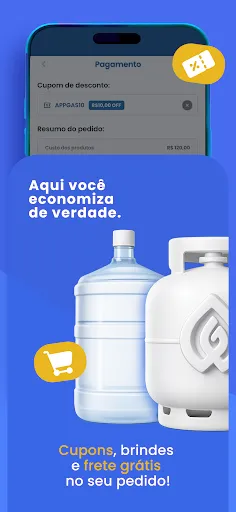 Скриншот 3 — Appgas: Pedir Gás de Cozinha