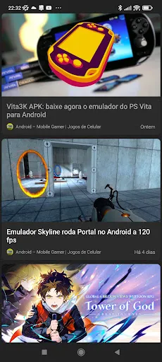 Скриншот 2 — Mobile Gamer Notícias de Jogos