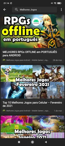 Скриншот 5 — Mobile Gamer Notícias de Jogos