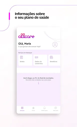 Скриншот 2 — AllCare Gestora de Saúde