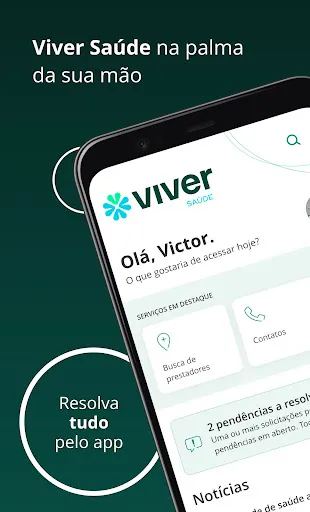 Скриншот 1 — Viver Saúde