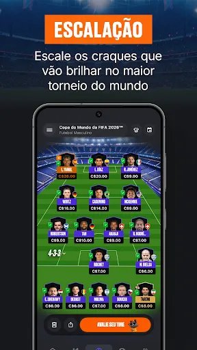 Скриншот 2 — Cartola: Jogo do Brasileirão