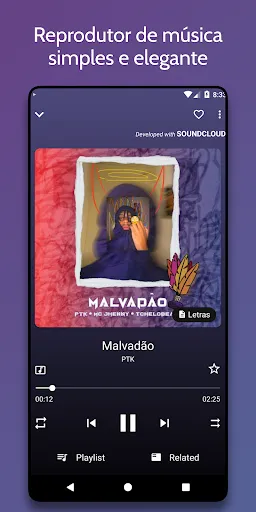 Скриншот 1 — Whatlisten: Player de música