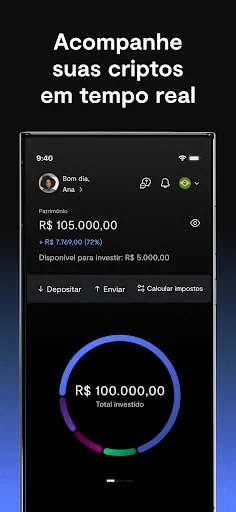 Скриншот 3 — Mynt: Bitcoin, ETH, SOL e mais