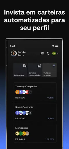 Скриншот 4 — Mynt: Bitcoin, ETH, SOL e mais