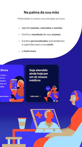 Скриншот 2 — Nav Dasa: Exames e Consultas
