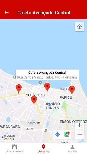 Скриншот 4 — Laboratório Clementino Fraga