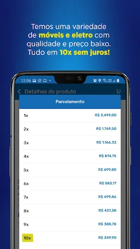 Скриншот 4 — Império Móveis e Eletro