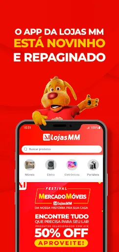 Скриншот 1 — Lojas MM - Oficial