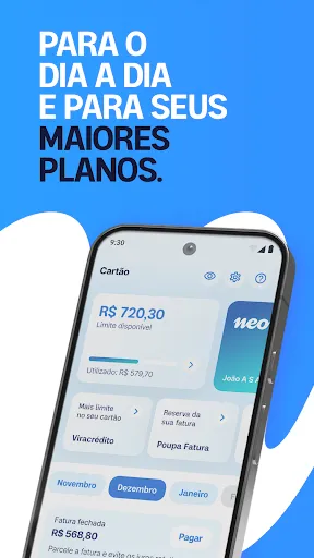 Скриншот 4 — Neon cartão de crédito e conta