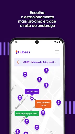 Скриншот 4 — Hubees: Estacionamento Fácil