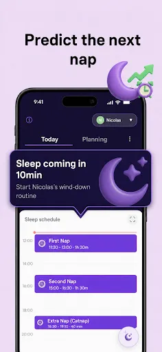 Скриншот 3 — Blumy - Baby Sleep Tracker