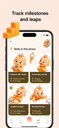 Скриншот 5 — Blumy - Baby Sleep Tracker