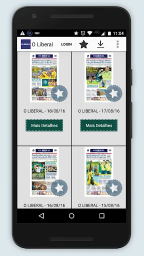 Скриншот 1 — O Liberal - Belém - Pa