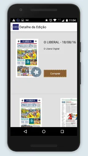 Скриншот 2 — O Liberal - Belém - Pa