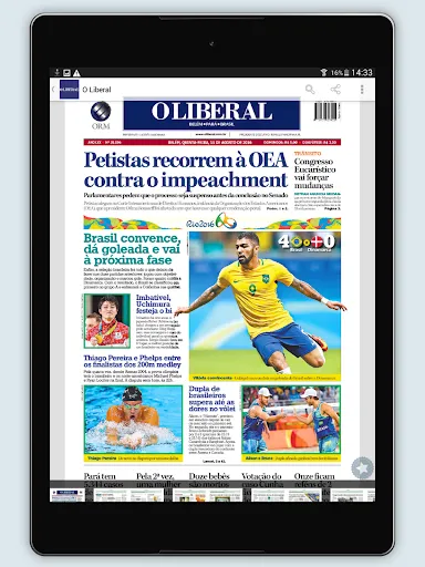 Скриншот 6 — O Liberal - Belém - Pa