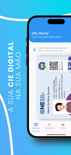 Скриншот 1 — PagMeia Carteira de Estudante