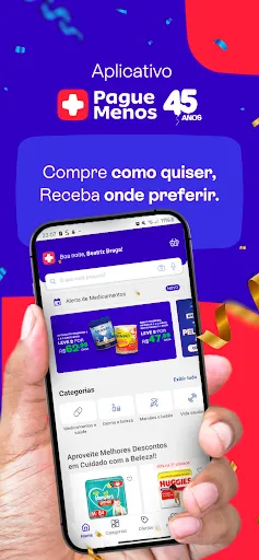 Скриншот 1 — Farmácias Pague Menos