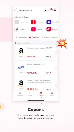 Скриншот 4 — Pechinchou: Promoções e Cupons