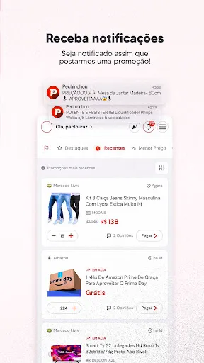 Скриншот 6 — Pechinchou: Promoções e Cupons