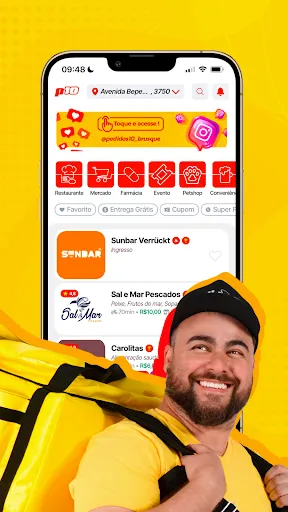 Скриншот 2 — Pedidos10 - Delivery de Tudo